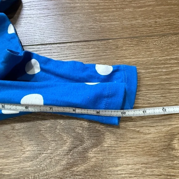 Mini Boden Girls Shortie Pajama Set, Blue Polka Dot, Size 9Y, NWOT, 2 Piece - Picture 4 of 11